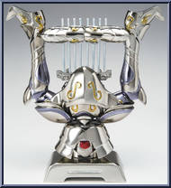 Silver Saint Lyra Orphée from Saint Seiya Myth Cloth - Basic Series manufactured by Bandai [Loose]