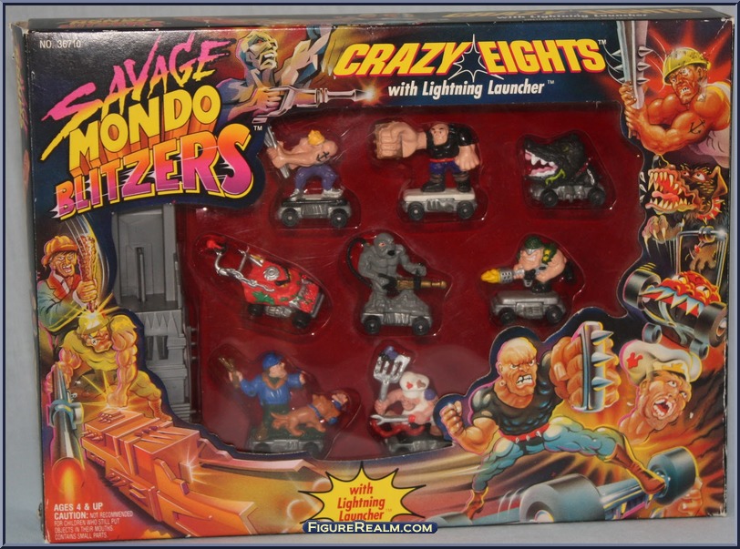 Crazy Eights (with Lightning Launcher) - Savage Mondo Blitzers 