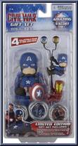 Captain America (Solar-Powered Gift Set) from Scalers - Captain America - Civil War manufactured by Neca [Front]