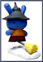 Which Witch is Which (Blue) from Scared Silly - Dunny Series manufactured by Kidrobot [Loose]