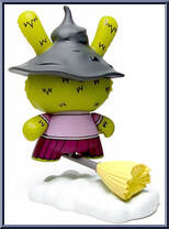 Which Witch is Which (Green) (1/96) from Scared Silly - Dunny Series manufactured by Kidrobot [Loose]