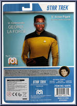 Lt. Commander Geordi La Forge from Sci-Fi - Star Trek manufactured by Mego 2018 [Back]