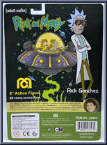 Rick Sanchez from Sci-Fi - Rick and Morty manufactured by Mego 2018 [Back]