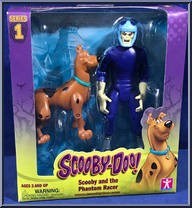 Scooby and the Phantom Racer from Scooby-Doo! - Series  1 manufactured by Character Options [Front]