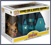 Scooby & Haunted Mansion from Scooby-Doo! - Pop! Towns manufactured by Funko [Front]