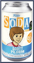 Scott Pilgrim (Chase) from Scott Pilgrim vs. The World - Soda manufactured by Funko [Front]