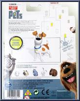 Max from Secret Life Of Pets - Basic Series manufactured by Spinmaster [Back]