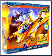 Griffin Attack Jet from Secret Saturdays - Vehicles manufactured by Mattel [Front]