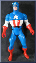 Captain America from Secret Wars - Basic Series manufactured by Mattel [Loose]