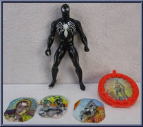 Spider-Man (Black) from Secret Wars - Basic Series manufactured by Mattel [Loose]