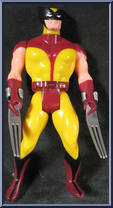 Wolverine (Silver Claws) from Secret Wars - Basic Series manufactured by Mattel [Loose]