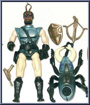 Mantor and Raplor from Sectaurs - Warriors Of Symbion - Beasts manufactured by Coleco [Loose]