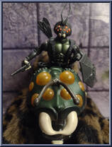 Coleco Sectaurs Warriors of Symbion Skulk w/BELT