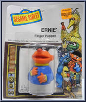 Ernie from Sesame Street - Finger Puppets manufactured by Educational Toys [Front]