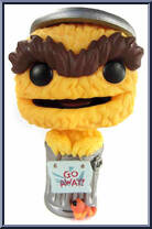 Oscar the Grouch (Yellow) Action Figure