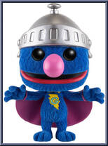 Super Grover (Flocked) Action Figure