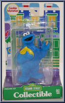 Cookie Monster from Sesame Street - PVC manufactured by Tyco [Front]