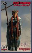 Queen Alluxandra of the Bluddmane Clan (Store Horsemen) Action Figure