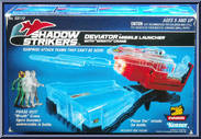 Deviator Missile Launcher (with Wraith Crane) from Shadow Strikers - Basic Series manufactured by Kenner [Front]