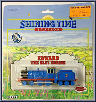 Edward the Blue Engine from Shining Time Station - Basic Series manufactured by ERTL [Front]