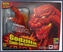 Meltdown Godzilla (Comic-Con Explosion) from S.H. MonsterArts - Godzilla manufactured by Bandai [Front]