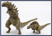 Godzilla 2016 (Second & Third Form) (Special Color Version) from S.H. MonsterArts - Godzilla manufactured by Bandai [Loose]