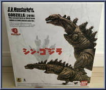 Godzilla 2016 (Second & Third Form) (Special Color Version) from S.H. MonsterArts - Godzilla manufactured by Bandai [Front]