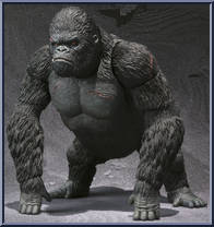 King Kong 2005 (8th Wonder of the World) from S.H. MonsterArts - Godzilla manufactured by Bandai [Loose]