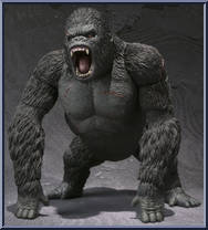King Kong 2005 (8th Wonder of the World) from S.H. MonsterArts - Godzilla manufactured by Bandai [Loose]