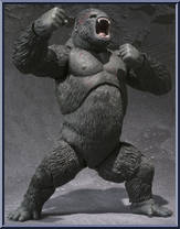King Kong 2005 (8th Wonder of the World) from S.H. MonsterArts - Godzilla manufactured by Bandai [Loose]