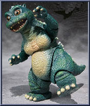 LittleGodzilla from S.H. MonsterArts - Godzilla manufactured by Bandai [Loose]