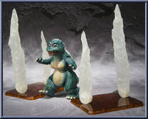 LittleGodzilla from S.H. MonsterArts - Godzilla manufactured by Bandai [Loose]