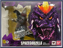 SpaceGodzilla from S.H. MonsterArts - Godzilla manufactured by Bandai [Front]