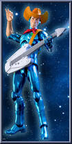 Bluegrass (VAC Metal) from SilverHawks - Ultimate manufactured by Super7 [Loose]