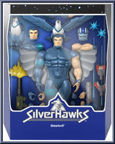 Steelwill from SilverHawks - Ultimate manufactured by Super7 [Front]