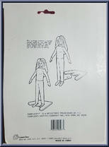 Girl #1 from Simplicity Fashion Designer Dolls - Basic Series manufactured by Lanard Toys [Back]
