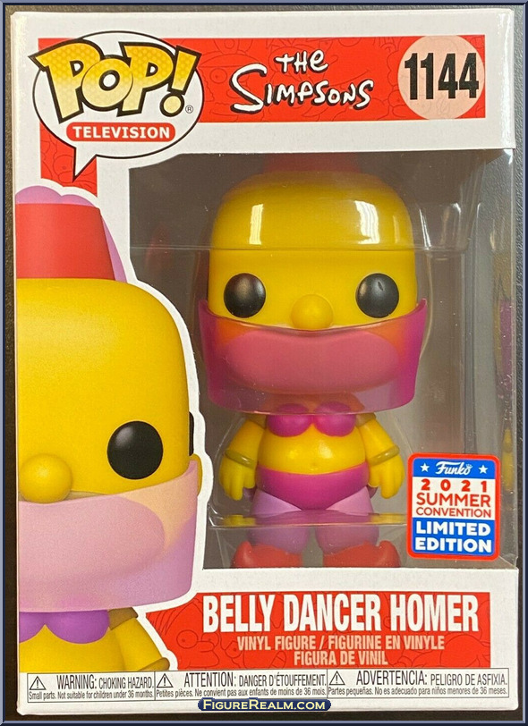 belly dancer homer funko