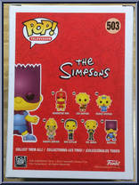 Bartman from Simpsons - Pop! Vinyl Figures manufactured by Funko [Back]