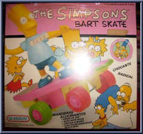 Bart Skate from Simpsons - Basic Series manufactured by Glasslite [Front]