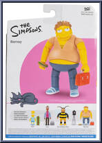 Barney Gumble (Lunchbox & Sub) from Simpsons - Basic Series manufactured by Jakks Pacific [Back]