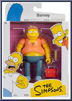 Barney Gumble (Lunchbox & Sub) from Simpsons - Basic Series manufactured by Jakks Pacific [Front]