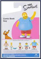 Comic Book Guy from Simpsons - Mini manufactured by Jakks Pacific [Back]