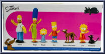 Family Multi-Pack from Simpsons - Mini manufactured by Jakks Pacific [Back]