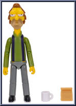 Lenny Leonard (Lunchbox & Mug) from Simpsons - Basic Series manufactured by Jakks Pacific [Loose]