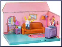 Living Room Diorama from Simpsons - Dioramas manufactured by Jakks Pacific [Loose]