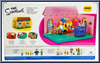 Living Room Diorama from Simpsons - Dioramas manufactured by Jakks Pacific [Back]