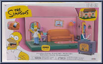Living Room Diorama from Simpsons - Dioramas manufactured by Jakks Pacific [Front]