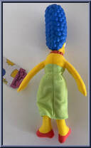 Marge from Simpsons - Plush manufactured by Jakks Pacific [Back]