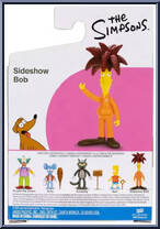 Sideshow Bob from Simpsons - Mini manufactured by Jakks Pacific [Back]