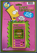 Bart Simpson Flip Face from Simpsons - Basic Series manufactured by Ja-Ru [Front]